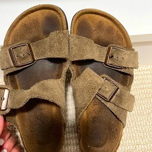 Brown Birkenstocks
